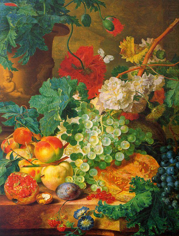 Fruit Still Life, Jan van Huysum